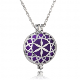 European and american creative diy spiral water drop aromatherapy necklace christmas fashion wild long sweater chain accessories gift