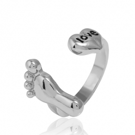 Foot ring love ring original high-end open ring jewelry jewelry