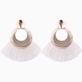 New tassel earrings european and american fashion personality accessories factory direct cross-border e-commerce