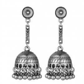 New style earrings fashion ethnic style tassel alloy bell earrings bohemian personality retro earrings