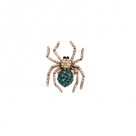 European and american personality wild diamond retro spider accessories creative design new exaggerated insect ring