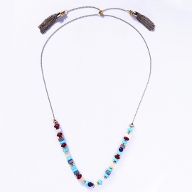 Creative new wild long sweater chain fashion temperament tassel pendant female personality retro necklace