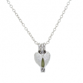 Sacred redemption angel jesus necklace popular in europe and america religious style prayer shape christmas gift