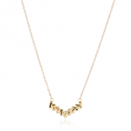 Personality mori department cold wind creative clavicle chain fashion trend simple temperament wild diamond necklace