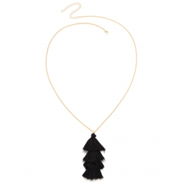 European and american cross-border jewelry, personalized exaggerated trendy items, multi-layer tassel sweater chain earrings