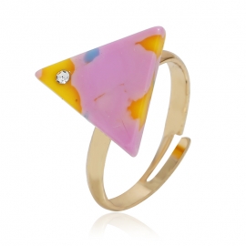 Acrylic ring, japanese and korean internet celebrity fashion jewelry