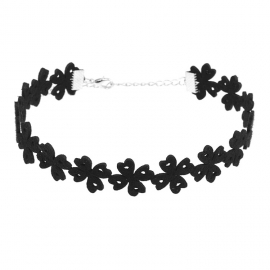 European and american fashion jewelry, individuality and creativity, simple and versatile necklace, multi-element mix and match flannel necklace, women