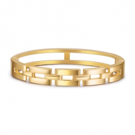 European and american fashion jewelry new hollow chain diamond bracelet open spring alloy bracelet ladies bracelet