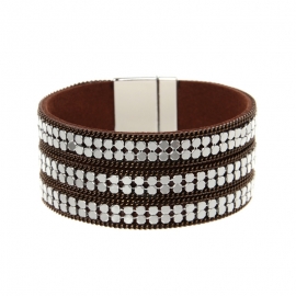 Cross-border source european and american fashion bohemian style wide-brimmed bracelet, simple ethnic style jewelry one drop delivery