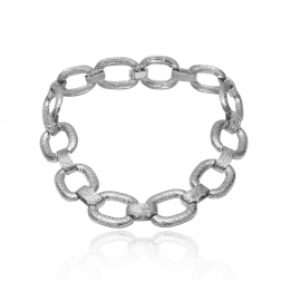 European and american cross-border fashion jewelry retro exaggerated metal pendant geometric brushed short clavicle necklace women