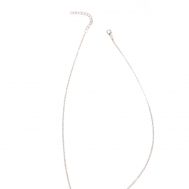 European and american cross-border jewelry, simple street style, metal feather womens short necklace