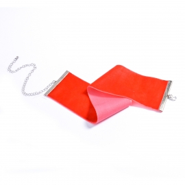 European and american jewelry fashion exaggeration wide-sided black flannel necklace necklace collar