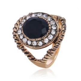 European and american fashion jewelry high-end middle eastern fashion ring hollow feather index finger ring