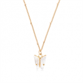 Simple personality exquisite alloy clavicle necklace dongdaemun korea fashion small fresh shell butterfly necklace