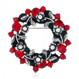 Christmas brooch new boutique personality female creative suit pin european and american retro foreign trade jewelry