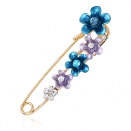 Creative new flower high-end brooch