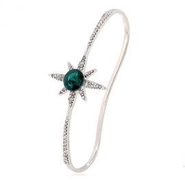 European and american palm ring creative personality hot selling rhinestone star palm bracelet