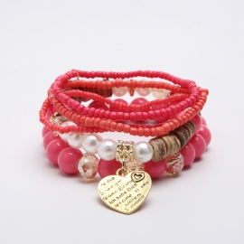 Multi-layer rice beads hand-woven original bracelets jewelry european and american jewelry wholesale