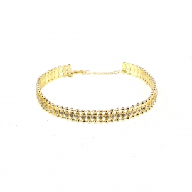 European and american cross-border jewelry fashion neckband element necklace diamond ccb simple necklace necklace