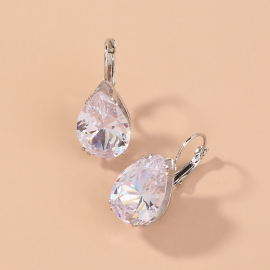 European and american cross-border new hot-selling earrings creative snake-shaped cold wind long style simple wave ear buckle earrings