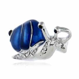 Personalized iron dripping oil earring brooch original fashion multi-layer contrast ring set