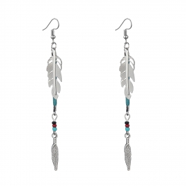 New summer beautiful earrings, bohemian ethnic style earrings jewelry, alloy tassel earrings factory wholesale