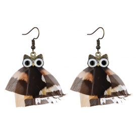 European and american new fashion earrings, exaggerated alloy tassel earrings jewelry, wholesale bohemian folk style