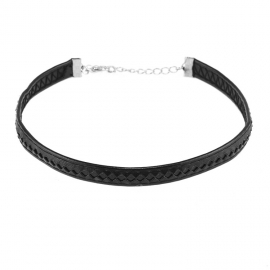 European and american fashion punk style street style fashion creative pu leather short necklace collar female clavicle necklace