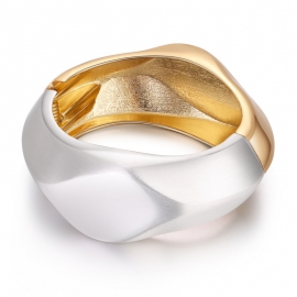 European and american bangle zinc alloy spring coil bracelet bracelet jewelry creative alloy open bracelet