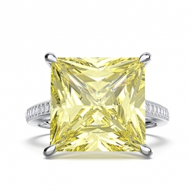 Elegant high quality fashion zircon s925 silver ring