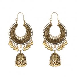 Explosive bells, indian style jewelry, personalized ethnic style earrings