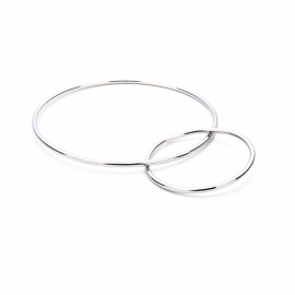 European and american cross-border jewelry, personality, creative art, fan, wild jewelry, asymmetric geometric circle, korean style bracelet, bracelet