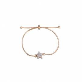 Star pendant jewelry new simple adjustable bracelet diamond five-pointed star bracelet alloy bracelet manufacturer custom
