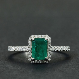 Elegant high quality fashion zircon s925 silver ring