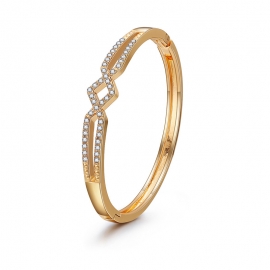 Fashion ol lady bracelet exquisite cross diamond bracelet minimalist all-match fashion jewelry gifts for girls