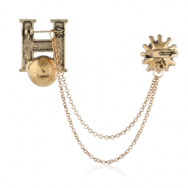 Crystal brooch lovely exquisite alloy diamond corsage