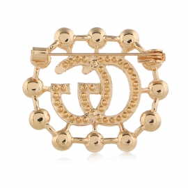 Pin crystal brooch lovely exquisite alloy diamond corsage