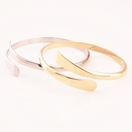 European and american jewelry fashion all-match trendy temperament copper open bracelet bracelet