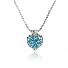 Factory direct sales european and american popular peach heart apple pendant fashion perfume diffuser accessories christmas ornaments