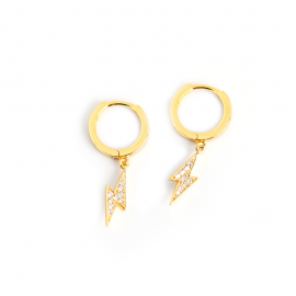 Zircon s925 sterling silver earrings diamonds lightning personalized wild earrings earrings female