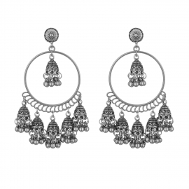 Bohemian ethnic style earrings hot sale wholesale jewelry earrings round fashion bells european and american cross-border earrings