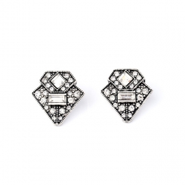 European and american fashion exquisite jewelry batch direct sales retro fresh wild diamond earrings for ladies