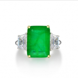 Elegant high quality fashion zircon s925 silver ring