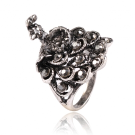 European and american fashion jewelry wholesale fashion creative mens ring aliexpress explosive flower ring