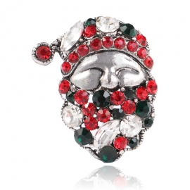 Santa avatar brooch