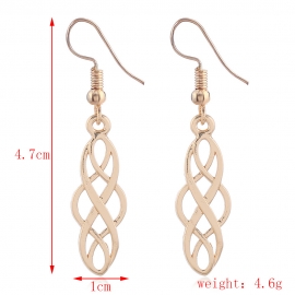 Factory direct sale european and american fashion palace retro alloy round earrings amazon hot sale roman celtic jewelry