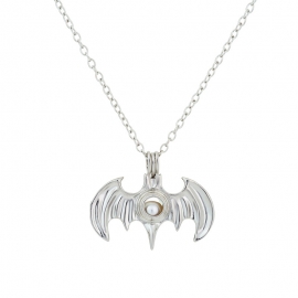 Diy accessories bat european and american style pendant pendant natural freshwater oyster pearl necklace female accessories