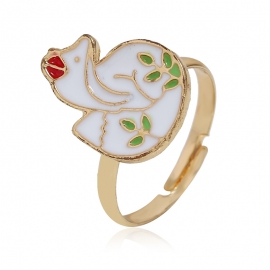 European and american simple animal alloy ring fashion open adjustable bracelet index finger ring