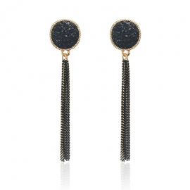 Popular hot-selling earrings in europe and america, long fringed earrings, womens temperament, wild earrings, simple earrings, earrings