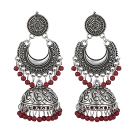 Creative carved exaggerated earrings factory direct sales